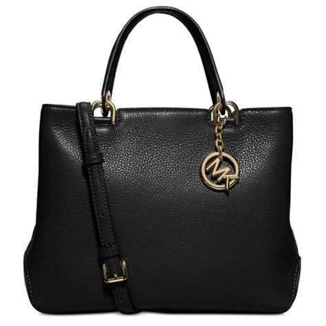 Michael Michael Kors Women's Annabelle Black Medium Leather 